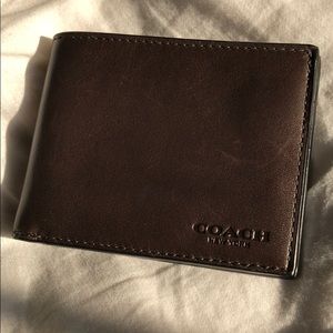 Brown Coach Men’s Wallet